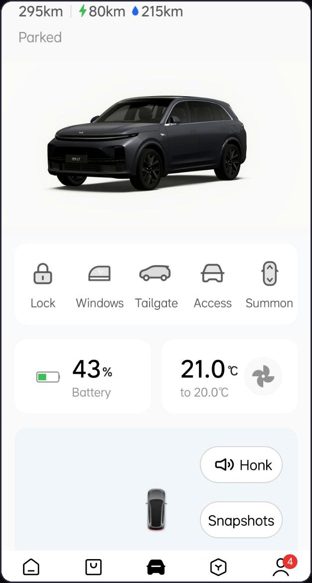 Приложение Li Auto